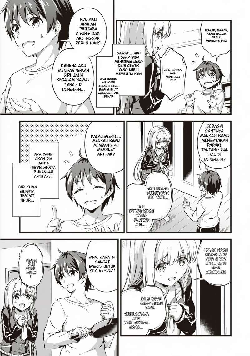 Boku no Heya ga Dungeon no Kyuukeijo ni Natteshimatta Ken Chapter 03 Bahasa Indonesia